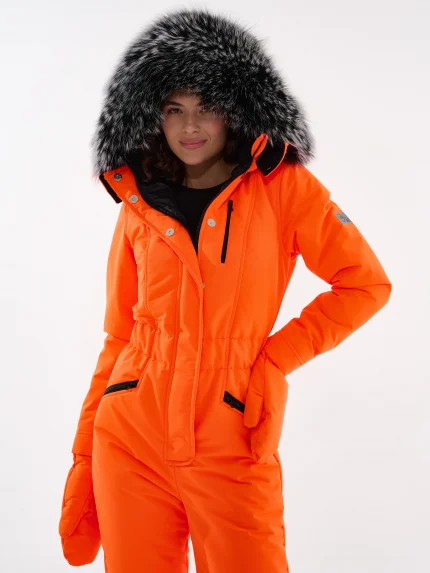 Женский зимний мембранный комбинезон