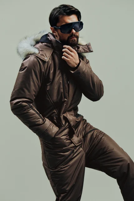 Мужской зимний мембранный комбинезон