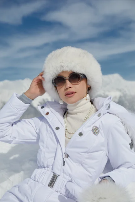 Меховая повязка из песца