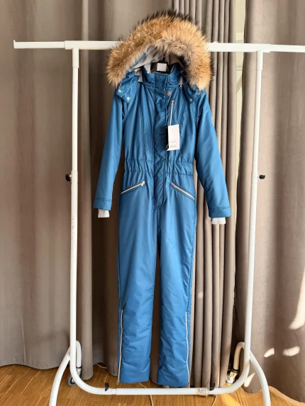 Женский зимний мембранный комбинезон Аквамарин Мидл