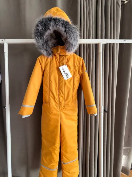 Детский зимний мембранный комбинезон Кэмел