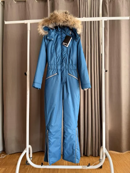 Женский зимний мембранный комбинезон Аквамарин мидл 2
