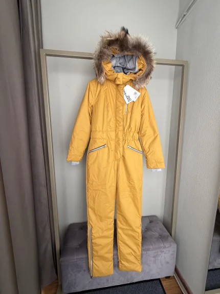 Женский зимний мембранный комбинезон Кэмел Мидл