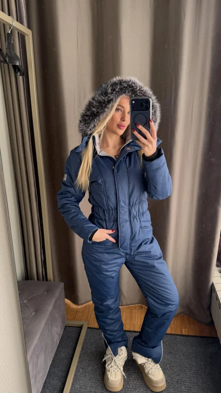 Женский зимний мембранный комбинезон Дэним Оптима