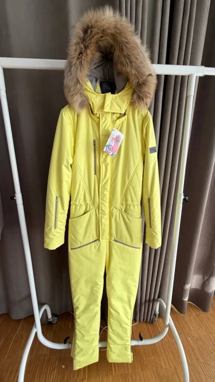 Мужской зимний мембранный комбинезон Лимонный сорбет